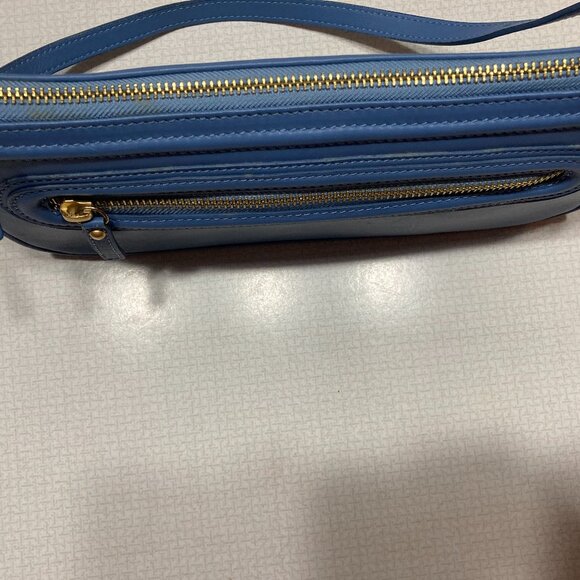 Final Price New Blue Brahmin Smooth Leather Shoulder bag - Picture 7 of 9